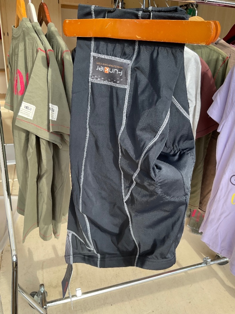 Funkier Brand padded cycling shorts